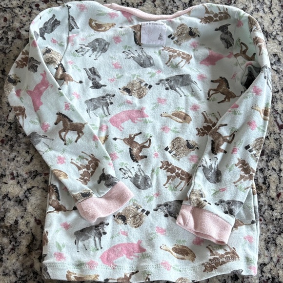 Burt’s Bees Kids Animal PJ Top - Picture 4 of 4